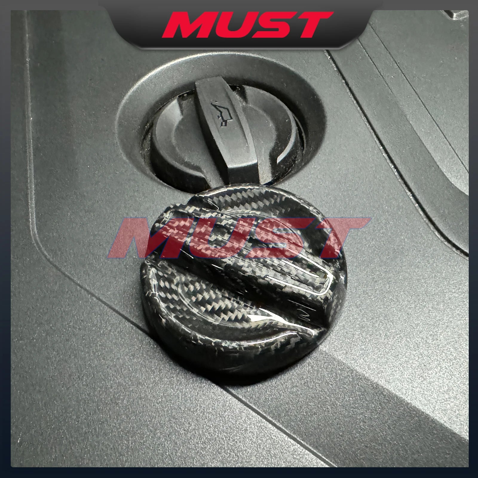 Carbon Fiber Fluid Cap Covers for BMW – Oil, Coolant & Fuel (F & G Series)