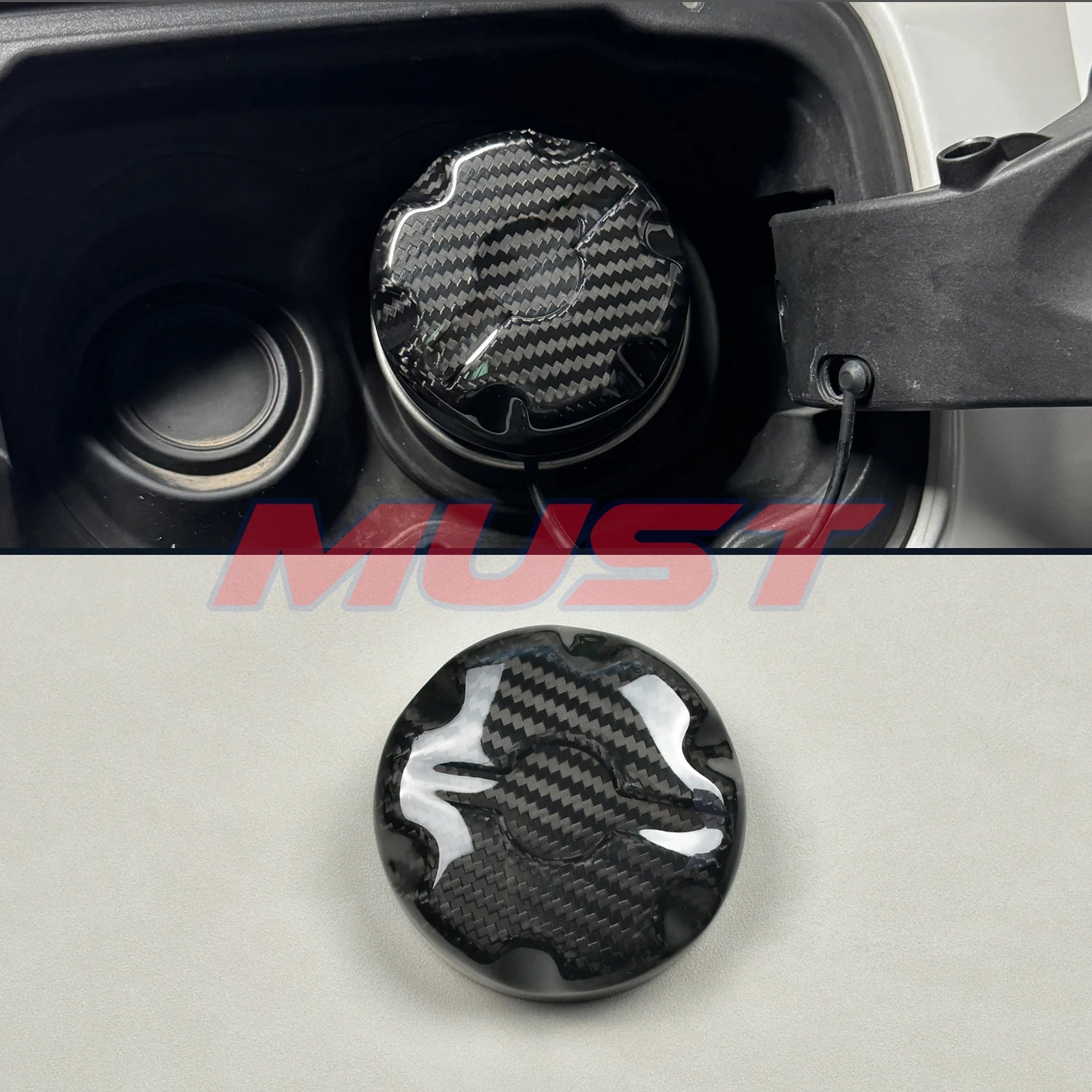Carbon Fiber Fluid Cap Covers for BMW – Oil, Coolant & Fuel (F & G Series)