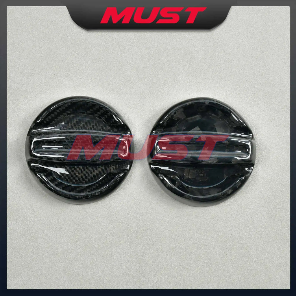 Carbon Fiber Fluid Cap Covers for BMW – Oil, Coolant & Fuel (F & G Series)