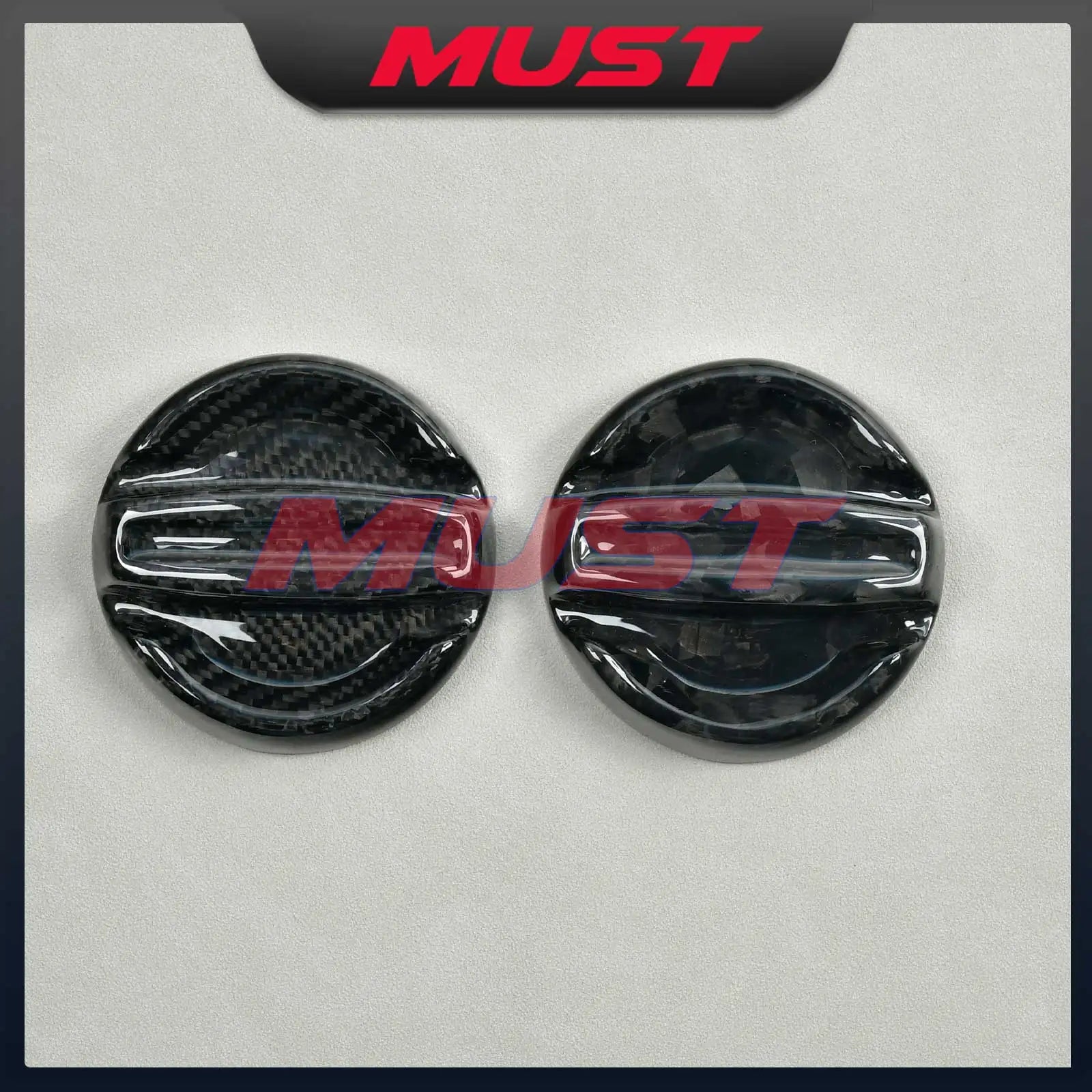 Carbon Fiber Fluid Cap Covers for BMW – Oil, Coolant & Fuel (F & G Series)