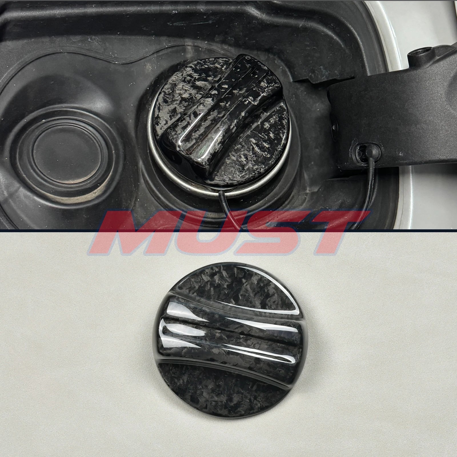 Carbon Fiber Fluid Cap Covers for BMW – Oil, Coolant & Fuel (F & G Series)