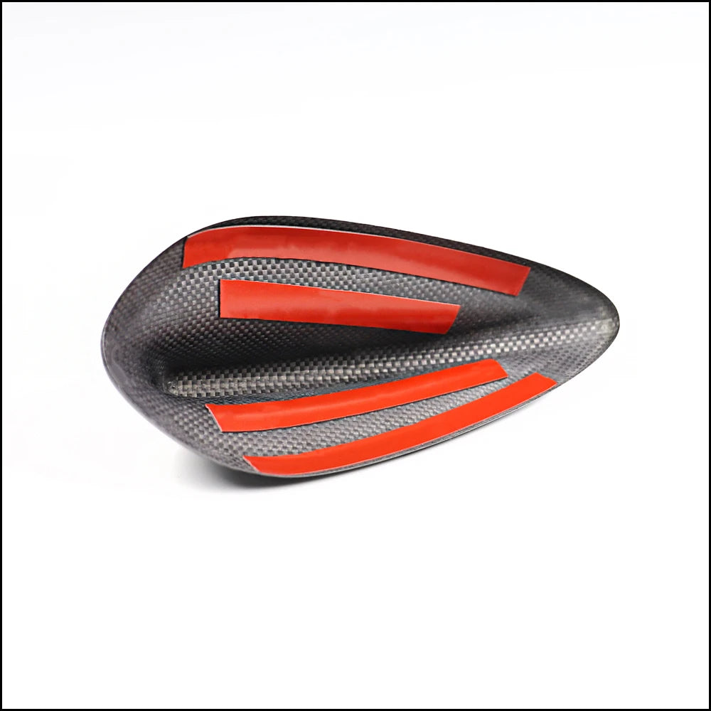 Real Carbon Fiber Shark Fin Antenna Cover for BMW