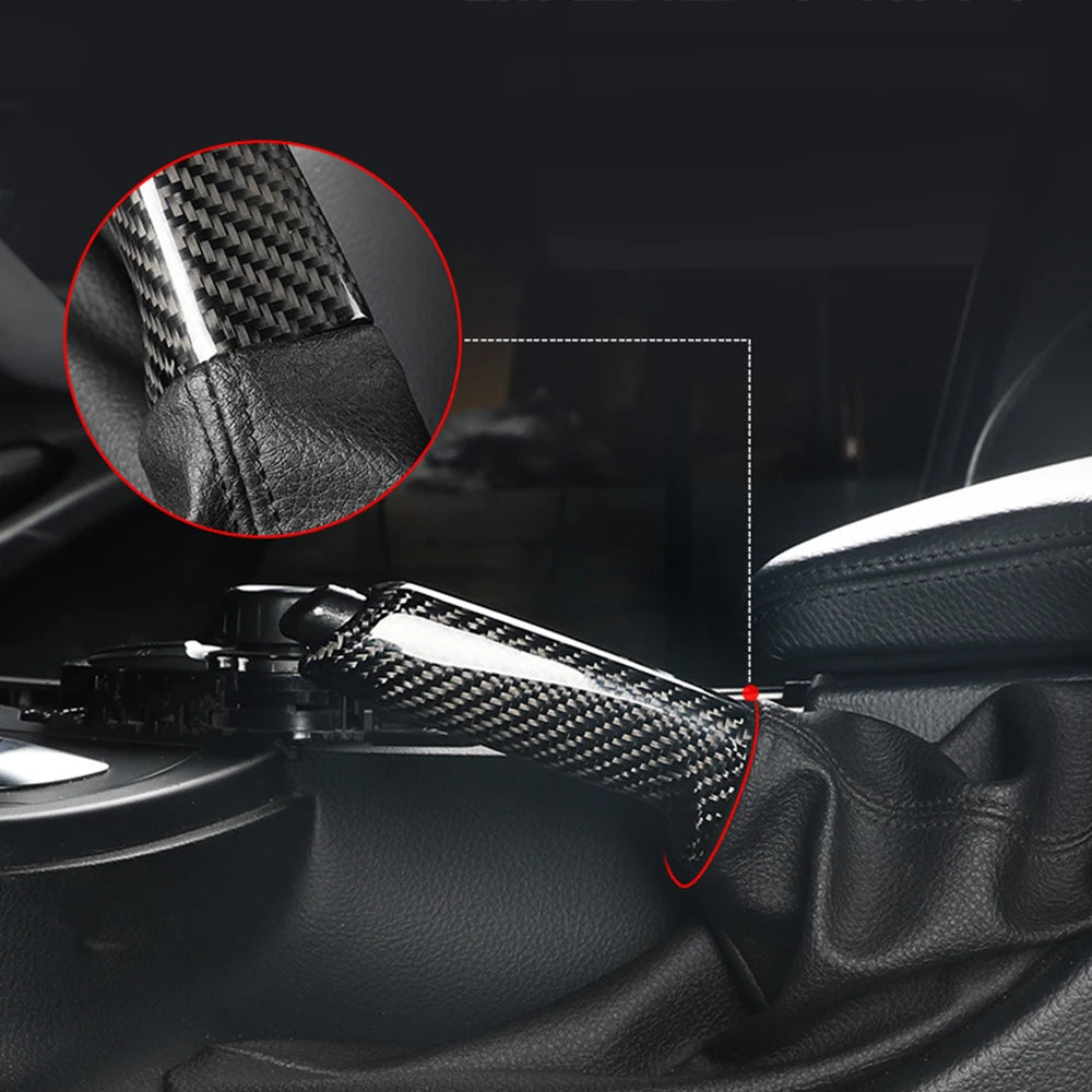 Handbrake Cover for BMW (Genuine Carbon Fibre)