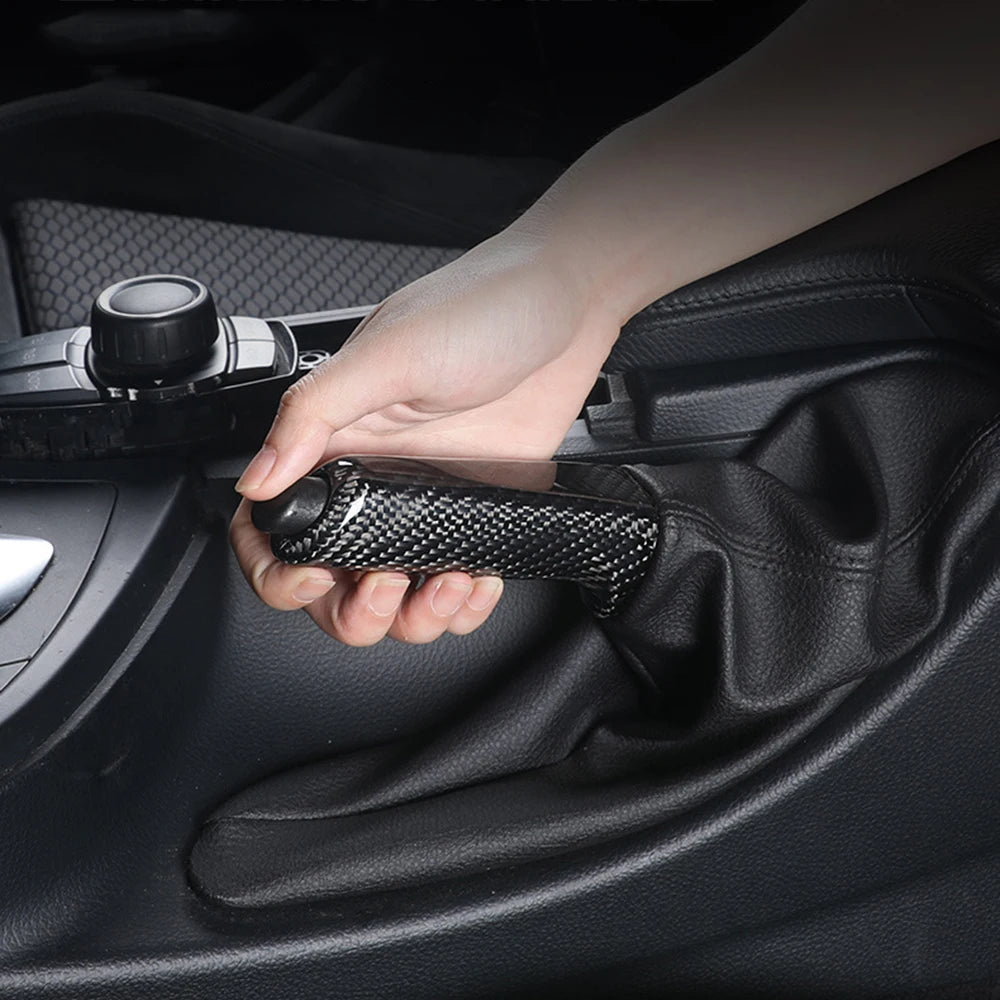 Handbrake Cover for BMW (Genuine Carbon Fibre)