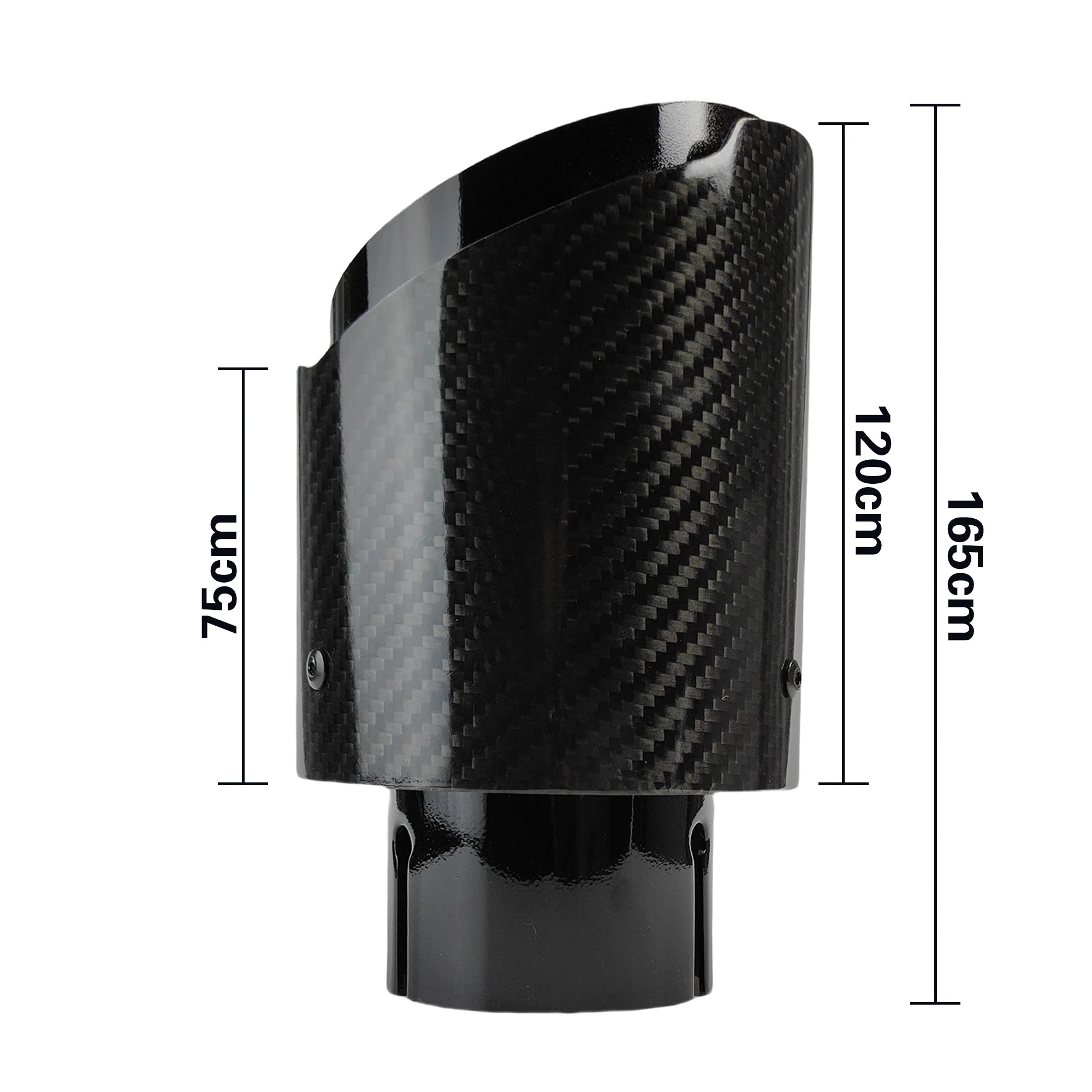 Universal Carbon Fibre Muffler Exhaust Tip